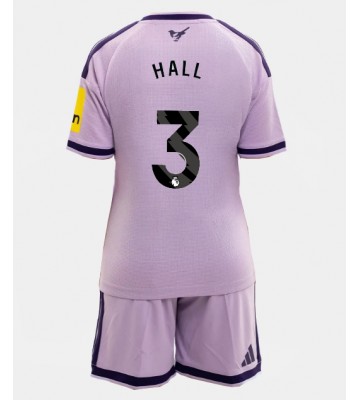 Newcastle United Lewis Hall #3 Replika Tredje Tröja Barn 2026-27 Kortärmad (+ Korta byxor)